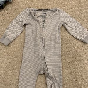 Footie one piece pajamas, barely worn